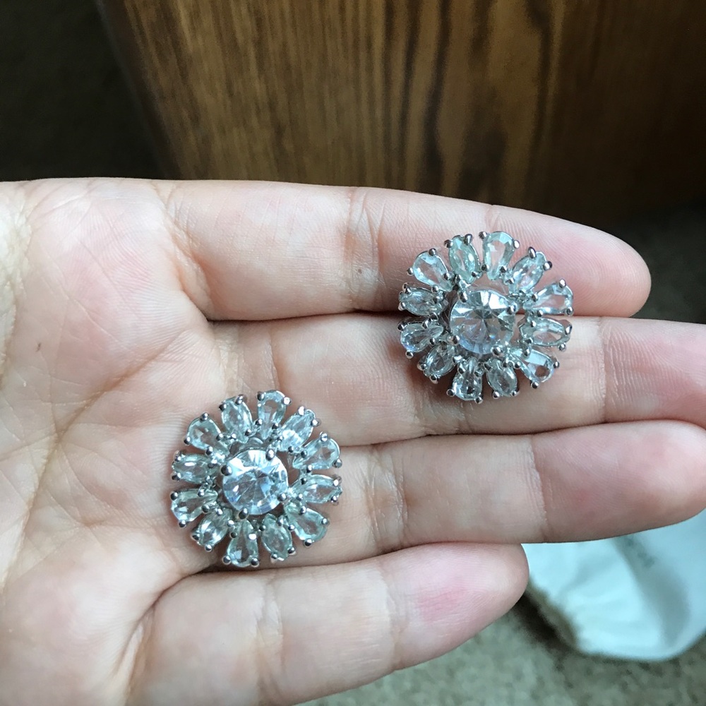 kate spade crystal stud earrings
